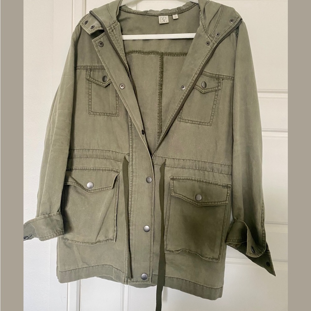 Nordstrom BP Army Green Utility Jacket